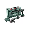 Metabo SET 2.4.3 18 V 1600 RPM nero, verde, rosso
