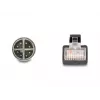 DeLOCK 60077 adattatore cavo M12 RJ-45 nero - turchese (60077)
