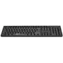GCQ CleanType Easy Basic - tastiera – plastica, per ambienti medicali – lavabile – USB – QWERTY – USA – nero