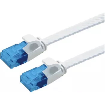 VALUE cavo patch Cat.6A (Classe EA) UTP, extra piatto, bianco, 0,5 m (21.99.2060)