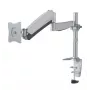 Newstar supporto da scrivania per schermo piatto (CLAMP/GROMMET) 10-30 argento