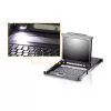 ATEN CL5708MW switch KVM LCD largo 43 cm, USB-PS/2, VGA, 8 porte, layout UK