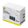 N1 Baseus Set telecamera outdoor 2K confezione da 3 (bianco)