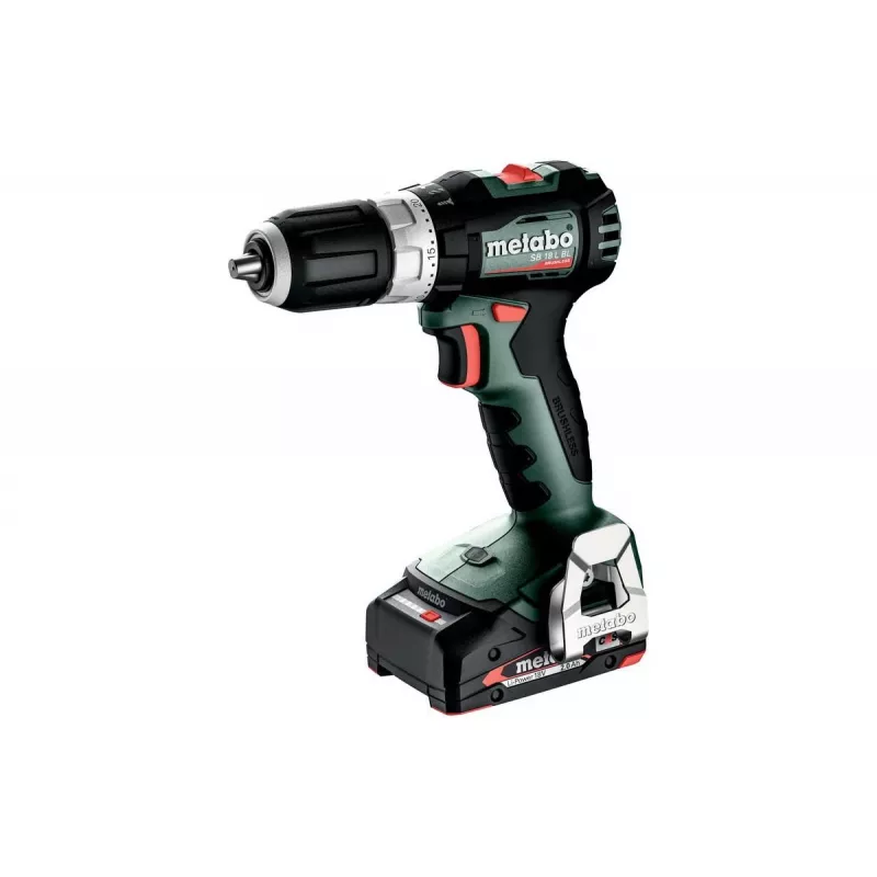 Metabo SB 18 L BL 1700 RPM senza chiave 1,3 kg nero, verde, rosso, argento