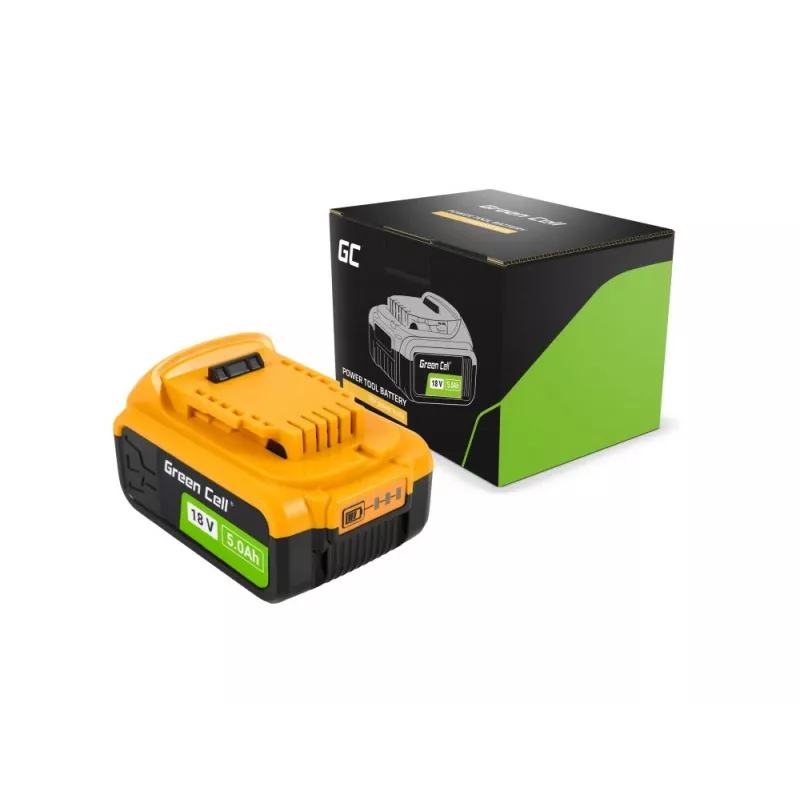 Green Cell Batteria ricaricabile per DeWalt XR 18V 5Ah batteria per elettroutensili DCB184