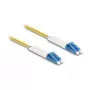 Delock Cavo in fibra ottica LC Duplex a LC Duplex monomodale OS2 angolabile 1 m