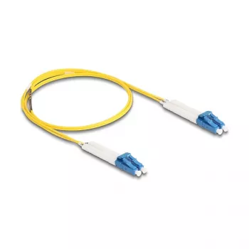 Delock Cavo in fibra ottica LC Duplex a LC Duplex monomodale OS2 angolabile 1 m