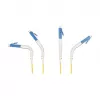Delock Cavo in fibra ottica LC Duplex a LC Duplex monomodale OS2 angolabile 1 m