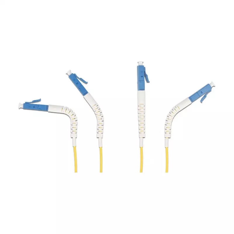 Delock Cavo in fibra ottica LC Duplex a LC Duplex monomodale OS2 angolabile 1 m