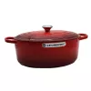 Le Creuset Signature brasiera ovale 35 cm rosso ciliegia (21178350602430)