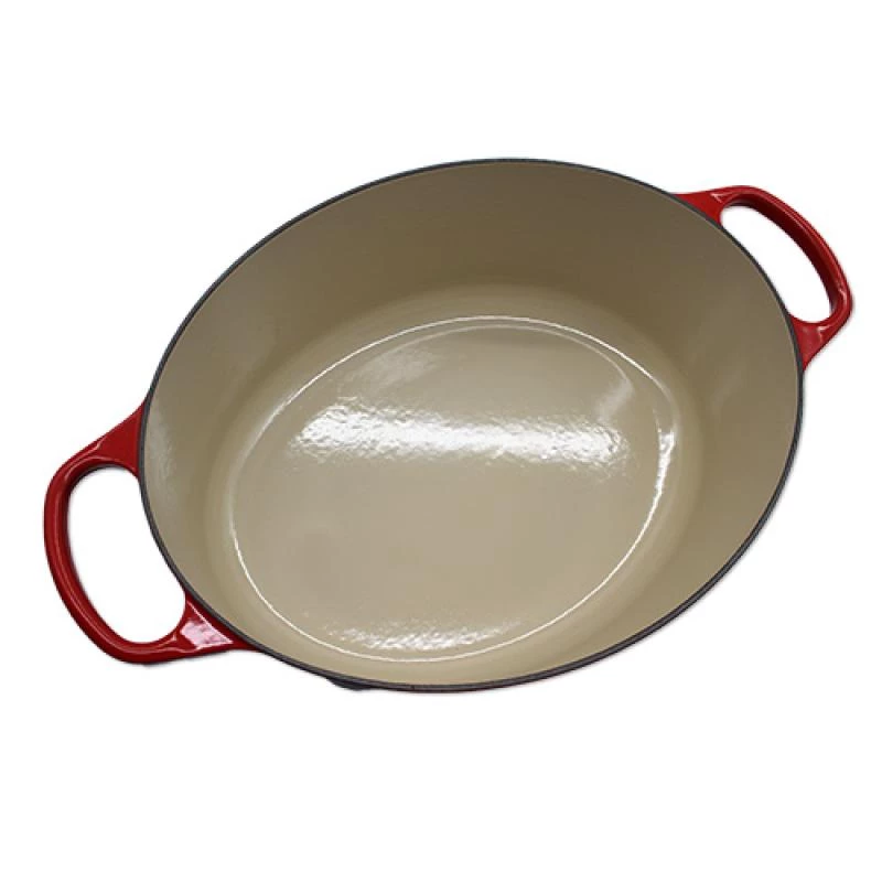 Le Creuset Signature brasiera ovale 35 cm rosso ciliegia (21178350602430)