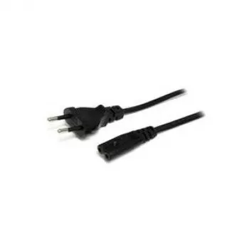 StarTech.com cavo di ricarica per laptop 2 m, spina EU a C7, 2,5A 250V, 18AWG, cavo di alimentazione laptop/stampante, cavo caricabatterie laptop, cavo alimentatore laptop - UL