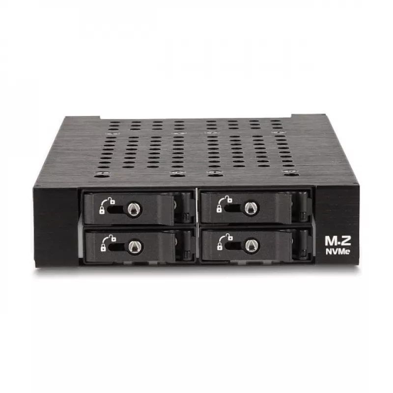 Delock telaio estraibile 3.5 per 4x SSD M.2 NVMe con connettore OcuLink SFF-8612 (47111)
