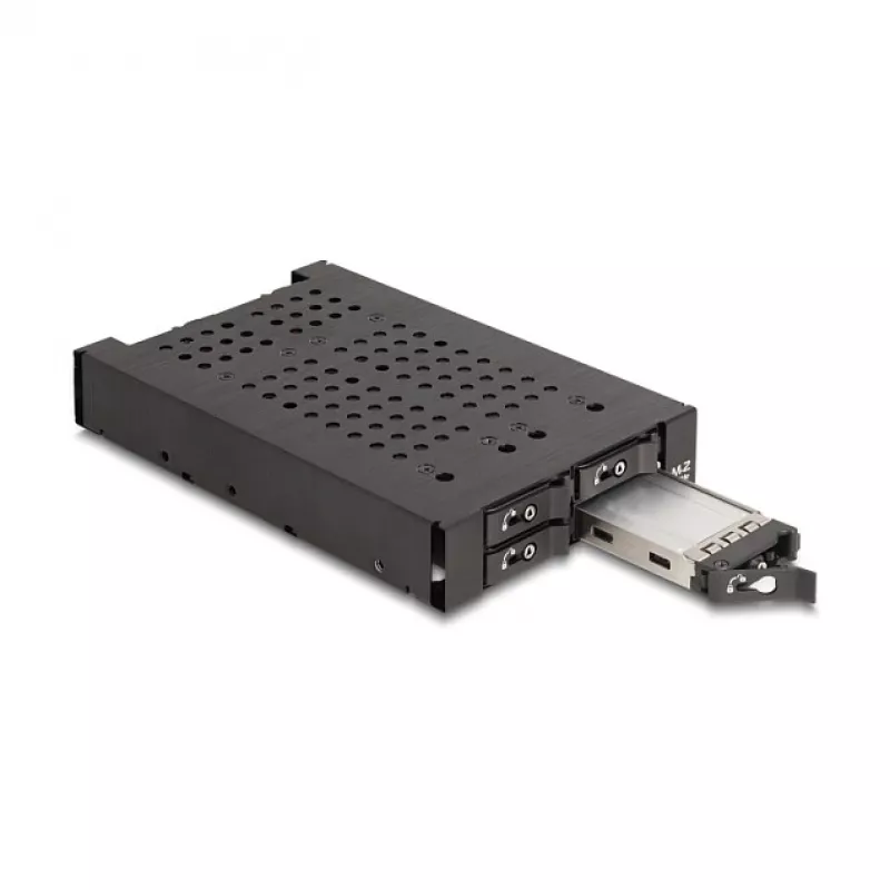 Delock telaio estraibile 3.5 per 4x SSD M.2 NVMe con connettore OcuLink SFF-8612 (47111)