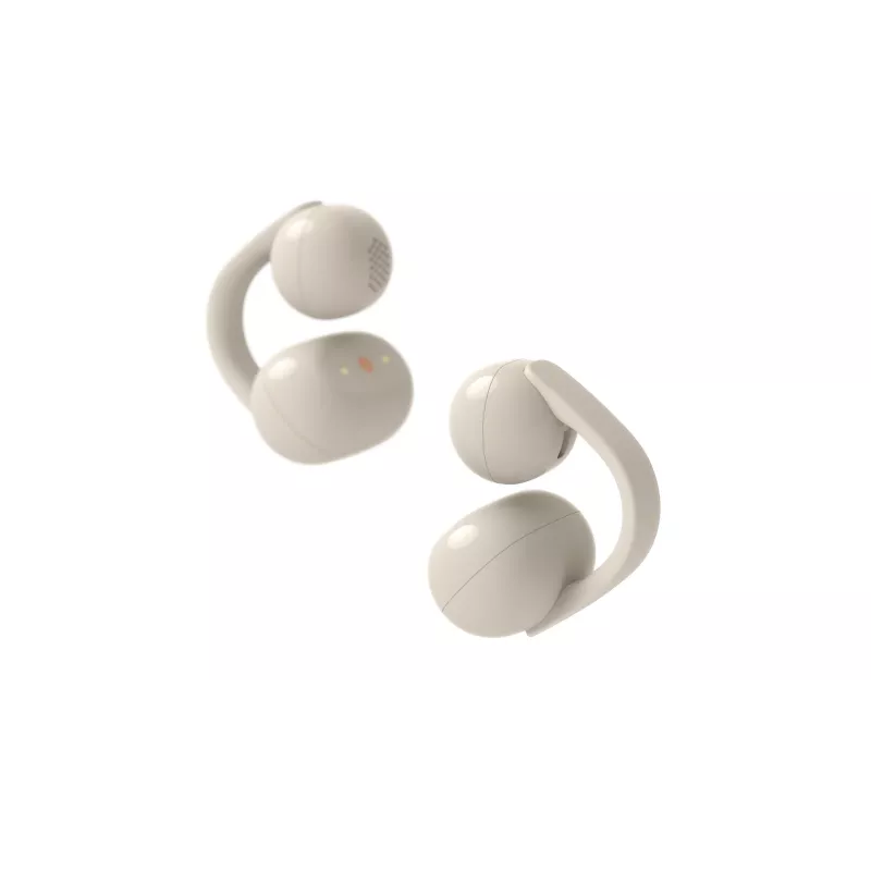 Sony | Auricolari | LinkBuds WF-LC900 Clip | Bluetooth | Open-Ear | Wireless | Greige