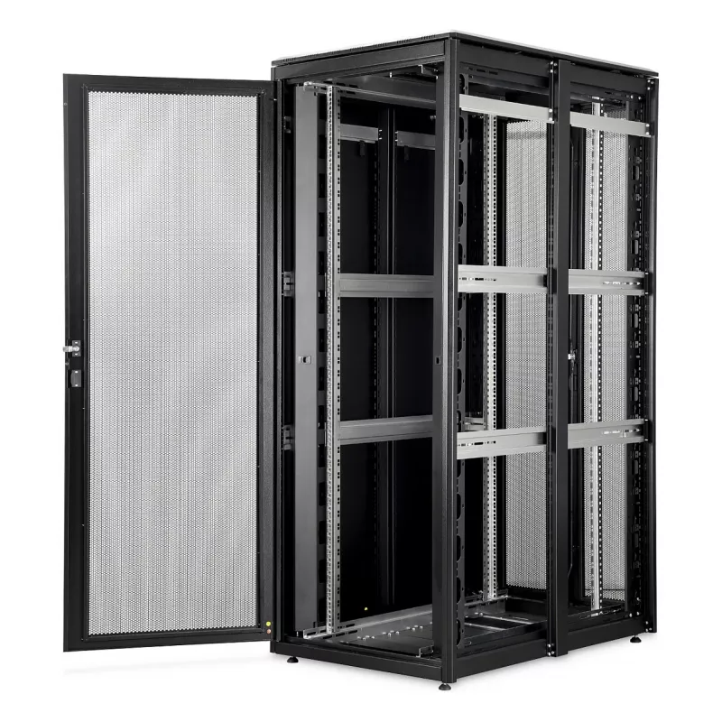 Armadio rack 42HE Unique Server-N 2053x800x1200mm nero.