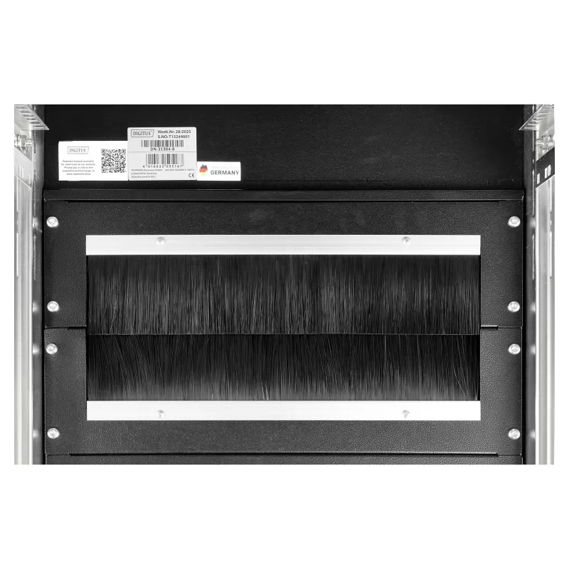 Armadio rack 42HE Unique Server-N 2053x800x1200mm nero.
