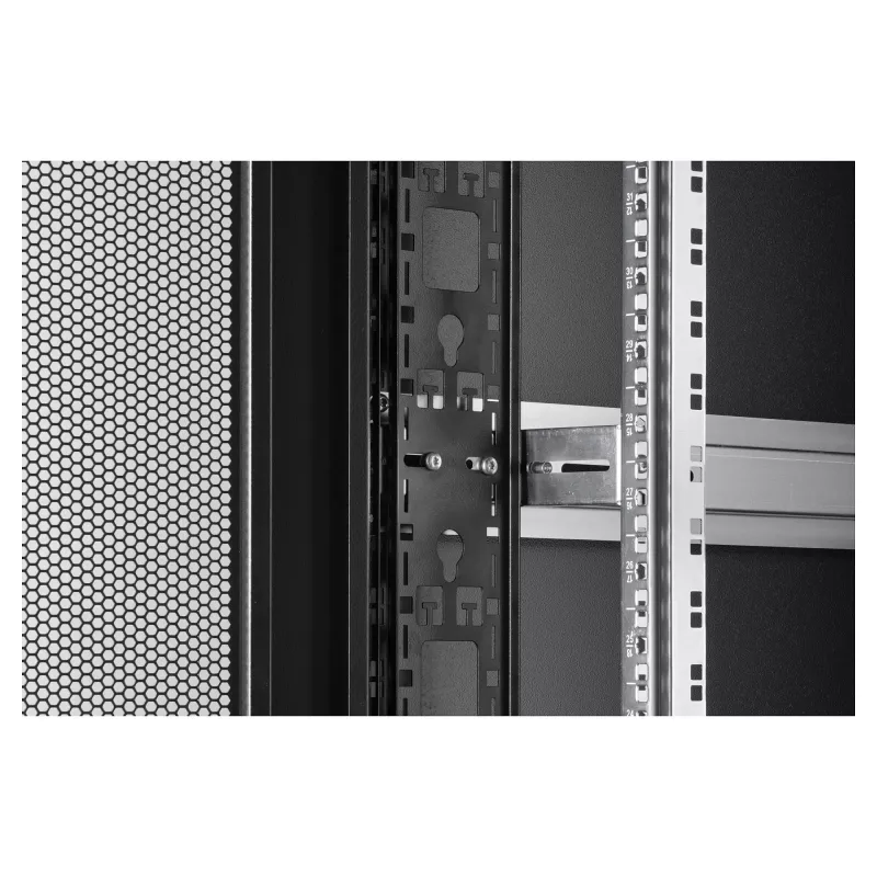Armadio rack 42HE Unique Server-N 2053x800x1200mm nero.