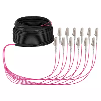 EFB cavo trunk U-DQ(ZN)BH OM4 12G (1x12) LC-LC 10m Dca LSZH