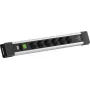 BACHMANN CONNECTUS 6xCEE7/3 1x interruttore, 1xUSB C/C 65W L=2,0m CEE7/7 grigio (BM0022776)