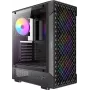 ANTEC VX-320 ARGB case per PC gaming Mid Tower ATX, Micro-ATX, ITX, nero (0-761345-10234-6)