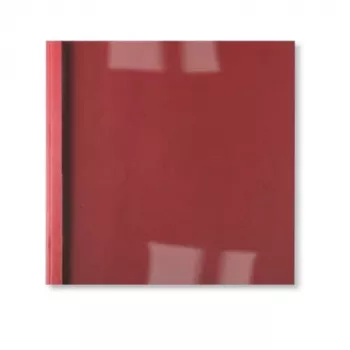 GBC LeatherGrain copertine ThermaBind 3 mm rosso (100), A4, rosso, trasparente, opaco, 30 fogli, 3 mm, 297 mm