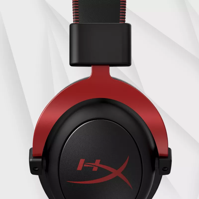 HyperX Cloud II - cuffie gaming (nero-rosso)