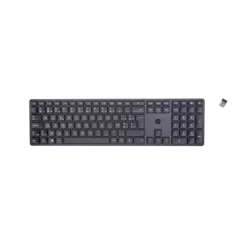 HP 450 tastiera wireless programmabile RF Wireless + USB AZERTY belga nero