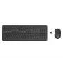 HP 330 combinazione mouse e tastiera wireless, Full-size (100%), wireless, RF Wireless, nero, mouse incluso