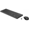 HP 330 combinazione mouse e tastiera wireless, Full-size (100%), wireless, RF Wireless, nero, mouse incluso