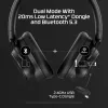 HyperX Cloud MIX 2 - cuffie gaming (nero), con filo e wireless, gaming, 20 - 20000 Hz, 270 g, cuffie, nero