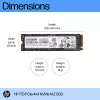 HP unità a stato solido NVMe PCIe-4x4 1TB, 1 TB, M.2