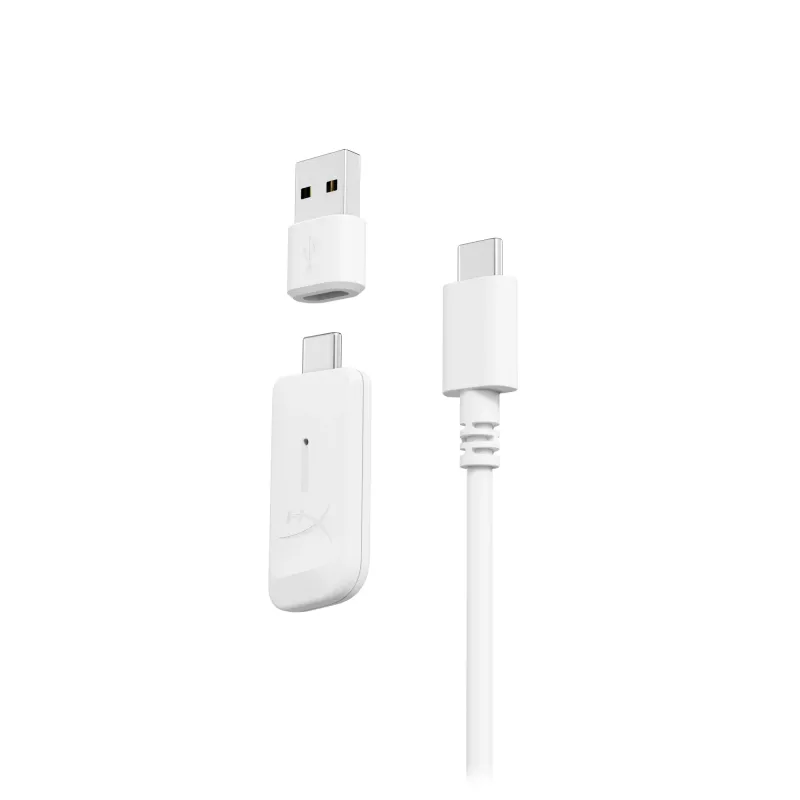 HyperX Cloud III S - cuffie gaming wireless (bianco), wireless, 20 - 20000 Hz, gaming, 340 g, cuffie, bianco