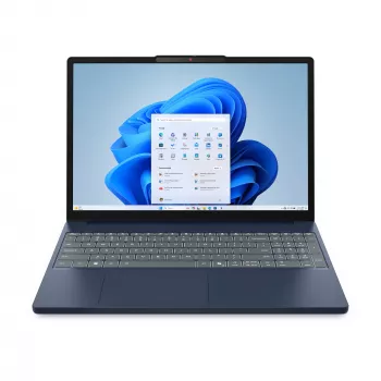 Lenovo IdeaPad Slim 3 15ARP10 AMD Ryzen™ 5 150 laptop 38,9 cm (15,3 pollici) WUXGA 16 GB DDR5-SDRAM 512 GB SSD Wi-Fi 7 (802.11be) Windows 11 Home tedesco blu