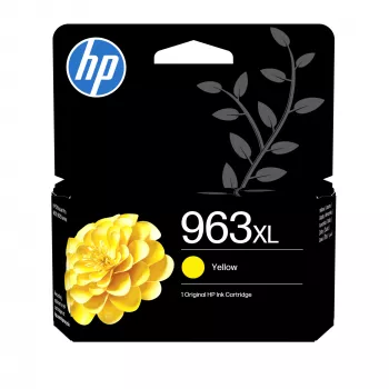 HP 963XL cartuccia d'inchiostro originale giallo ad alta resa, resa alta (XL), giallo, inchiostro pigmentato, 22,92 ml, 1 pz., confezione singola