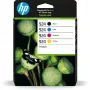 HP 924 confezione da 4 cartucce d'inchiostro originali CMYK, resa standard, nero, ciano, magenta, giallo, 4 pz., 500 pagine, 400 pagine, confezione singola