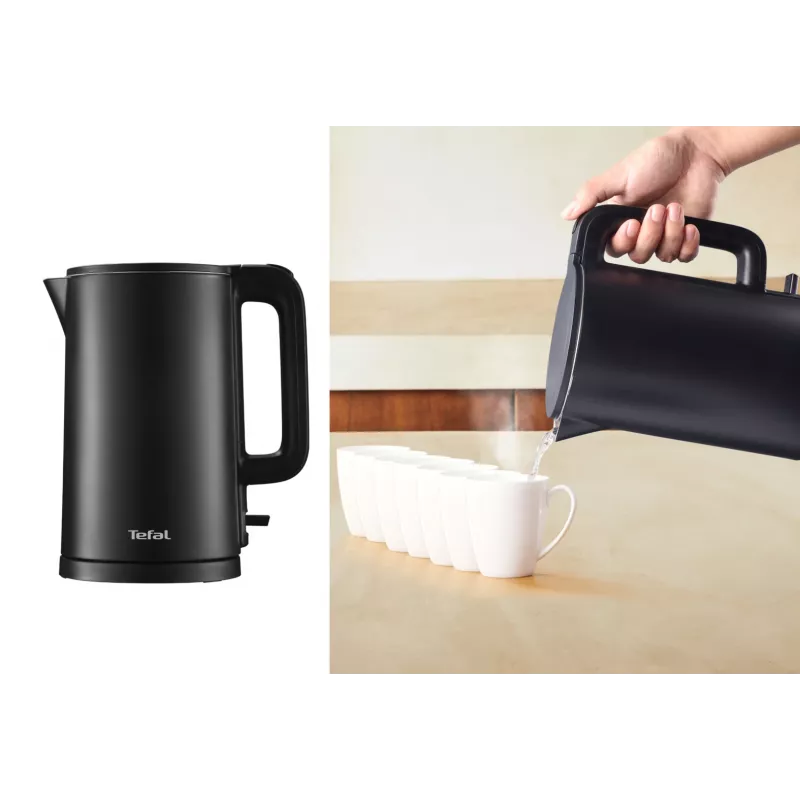Tefal Thermo Protect KO1408E0 bollitore elettrico 1,5 l 1500 W nero