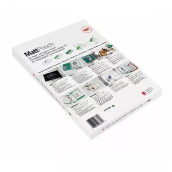 GBC pellicola per plastificazione A4 opaca 100 micron, opaca, A4, 216 mm, 0,2 mm, 303 mm, 100 pz.