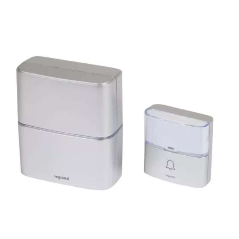Legrand 094271 Premium Set gong wireless, alluminio