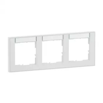 Legrand 765893 placca di copertura/copriinterruttore bianco