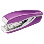 Leitz NeXXt WOW mini cucitrice in metallo, 10 fogli, viola, P2, metallo, plastica, 80 g/m², 3,5 cm