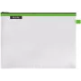 Leitz Travel Pouch idrorepellente WOW Large, unisex, custodia per accessori, Large, zip, idrorepellente, verde