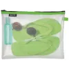 Leitz Travel Pouch idrorepellente WOW Large, unisex, custodia per accessori, Large, zip, idrorepellente, verde