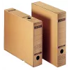 Leitz 6084-00-00 Scatola archivio con aletta, A4, cartone ondulato naturale, 70x265x325 mm