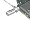 Lindy 20980 lucchetto per cavo acciaio inox 1,8 m