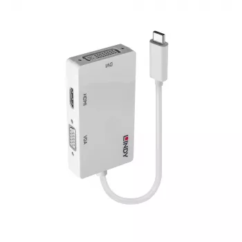 Lindy convertitore USB Type-C su triple display, 3840 x 2160 pixel