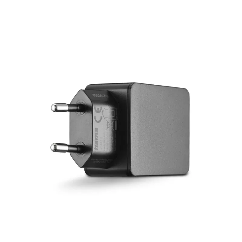 Hama 00086401 caricabatterie per cellulare MP3, navigatore, console portatile, powerbank, smartphone, tablet nero AC uso interno
