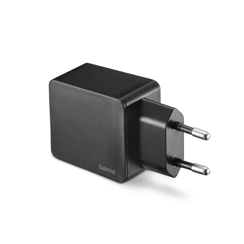 Hama 00086401 caricabatterie per cellulare MP3, navigatore, console portatile, powerbank, smartphone, tablet nero AC uso interno