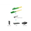 Equip cavo in fibra ottica E2000/APC su LC/APC, SM, duplex, 10 m, OS2, E-2000, LC