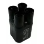 3M SKE 4F/1+2, guaina termorestringente, nero, 10 cm, 3,5 cm, 1 pz., 120 °C
